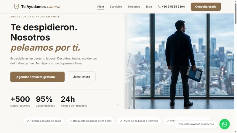 Web Te Ayudamos Laboral